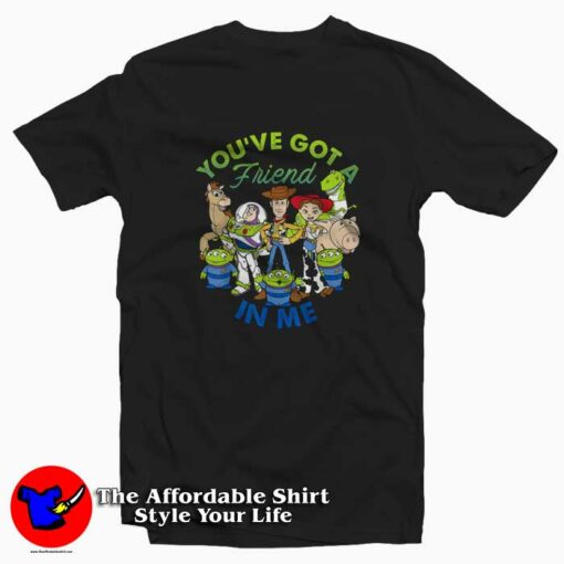 Disney Pixar Toy Story Cartoon Group T-shirt On Sale