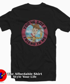 Disney Pixar Toy Story Woody Friend In Me T-shirt On Sale Disney Pixar Toy Story Woody Friend In Me T-shirt On Sale