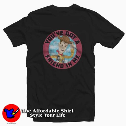 Disney Pixar Toy Story Woody Friend In Me T-shirt On Sale