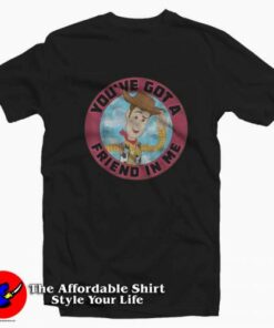 Disney Pixar Toy Story Woody Friend In Me T-shirt On Sale Disney Pixar Toy Story Woody Friend In Me T-shirt On Sale