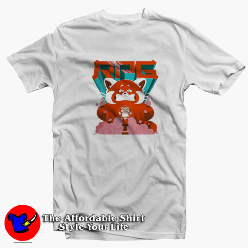 Disney Pixar Turning Red RPG Unisex T-shirt On Sale