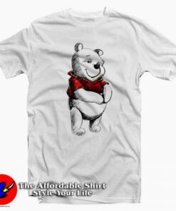 Disney Sketch of Winnie the Pooh T-Shirt For Gift Easter Day Disney Sketch of Winnie the Pooh T-Shirt For Gift Easter Day