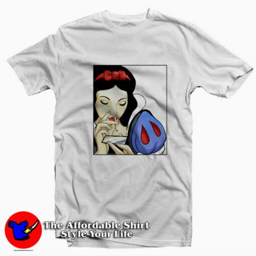 Disney Snow White Blanche Neige Unisex T-shirt On Sale