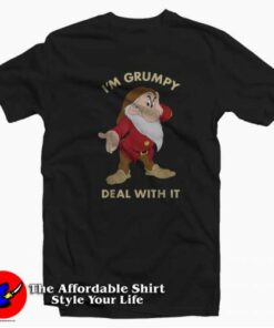 Disney Snow White I'm Grumpy Deal With It T-shirt On Sale 1 Disney Snow White Im Grumpy Deal With It T shirt On Sale 2