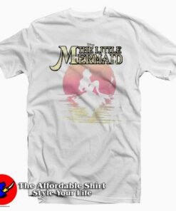 Disney The Little Mermaid Sunset T Shirt For Gift Easter Day 1