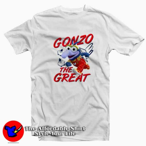 Disney The Muppets Gonzo The Cartoon Vintage T-shirt On Sale