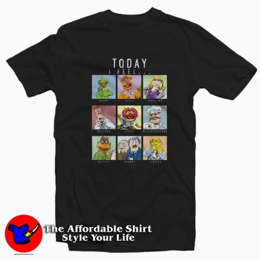 Disney The Muppets Today I Fell Box Up Graphic T-Shirt On Sale