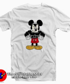 Disney Tough Mickey Mouse Graphic T Shirt Cheap 1