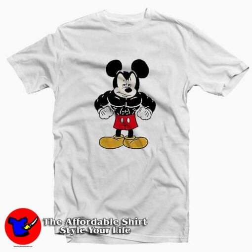 Disney Tough Mickey Mouse Graphic T-Shirt Cheap