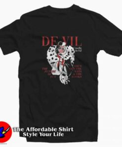 Disney Villains Cruella De Vil Magazine Cover T shirt On Sale 2