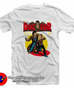 Doctor Who Cartoon Anime Vintage Parody T-Shirt On Sale Doctor Who Cartoon Anime Vintage Parody T-Shirt On Sale