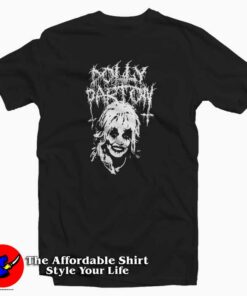 Dolly Parton Black Metal Tee Shirt 1
