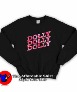 Dolly Parton Floral Print Unisex Adult Sweatshirt On Sale