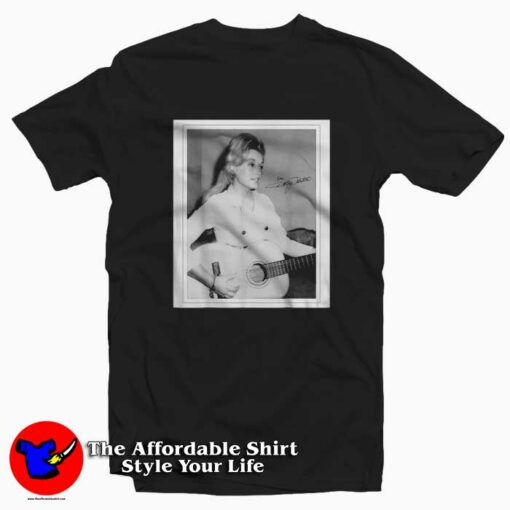 Dolly Parton Vintage Polaroid Unisex T-shirt On Sale