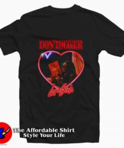 Don Toliver Love Sick America Tour Graphic T-Shirt On Sale