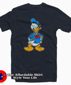 Donald Duck Cartoon Cute Unisex T-shirt On Sale