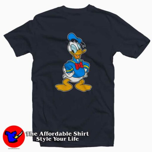 Donald Duck Cartoon Cute Unisex T-shirt On Sale