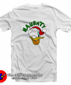Donald Duck Naughty Christmas T-Shirt Donald Duck Naughty Christmas T-Shirt