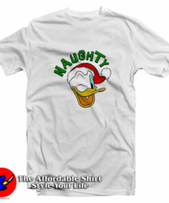 Donald Duck Naughty Christmas T-Shirt Donald Duck Naughty Christmas T-Shirt