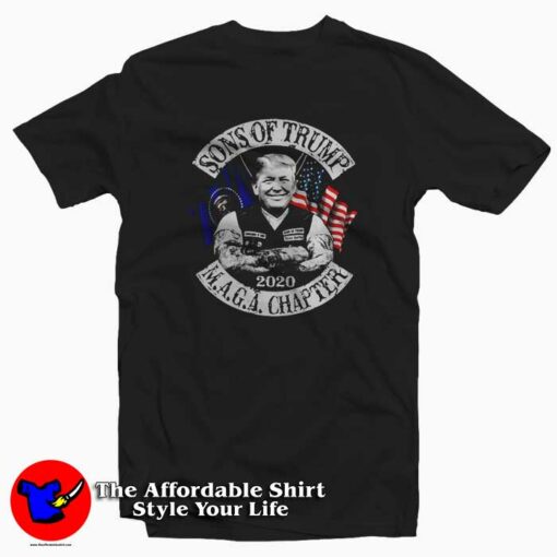 Donald Trump Sons Of Trump Maga Chapter T-shirt Cheap