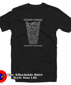 Doner kebab Unknown Pleasures T Shirt 1