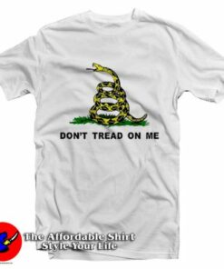 Don’t Tread On Me Gadsden Flag Graphic T-shirt On Sale Don’t Tread On Me Gadsden Flag Graphic T-shirt On Sale