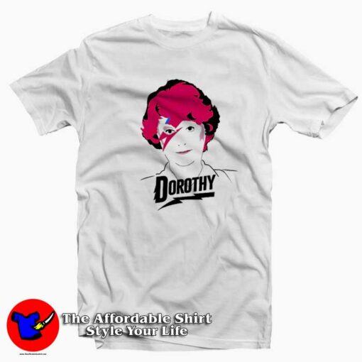 Dorothy Stardust 80s Bowie Parody Unisex T-shirt On Sale