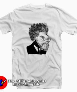 Dr Cornel West Funny Caricature Graphic T-Shirt On Sale Dr Cornel West Funny Caricature Graphic T-Shirt On Sale