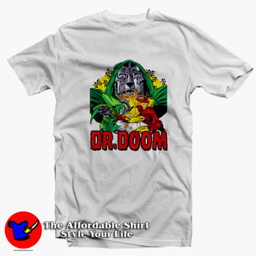 Dr Doom Vintage Bronze Age Comics Superhero T-shirt On Sale