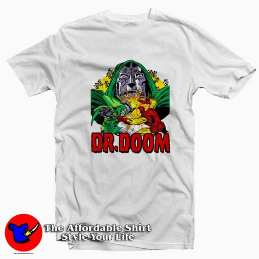 Dr Doom Vintage Bronze Age Comics T-shirt On Sale