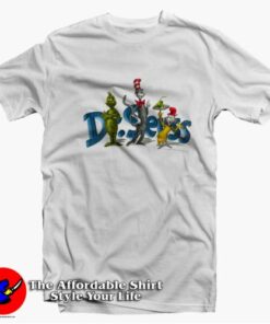 Dr Seuss Cat in Hat Green Eggs Ham Grinch T-Shirt On Sale Dr Seuss Cat in Hat Green Eggs Ham Grinch T-Shirt On Sale
