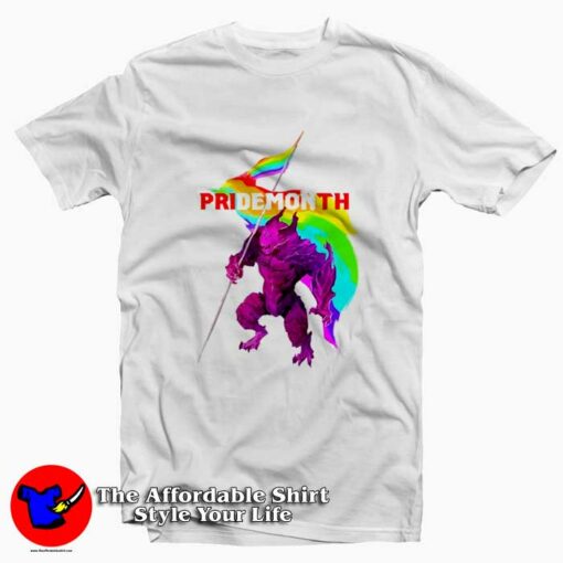 Dragon Age Pride Month Demon Graphic T-Shirt On Sale