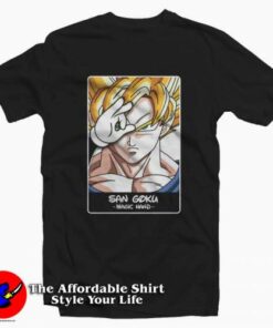 Dragon Ball Son Goku Magic Hand Unisex T-shirt On Sale
