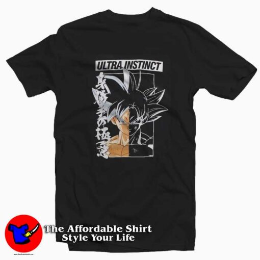 Dragon Ball Super Goku Ultra Instinct Unisex T-shirt On Sale