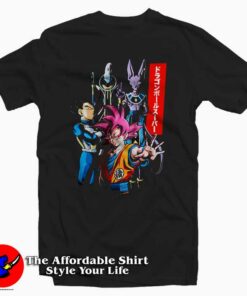 Dragon Ball Super Group Shot Tee Shirt Dragon Ball Super Group Shot Tee Shirt