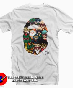 Dragon Ball Z LA Exclusive Head Ape T-Shirt Cheap Bape Collection Dragon Ball Z LA Exclusive Head Ape T-Shirt Cheap Bape Collection