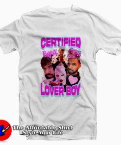 Drake Lover Boy Certified Bratz Graphic T-Shirt On Sale Drake Lover Boy Certified Bratz Graphic T-Shirt On Sale