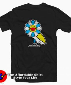 Drake Wears Takashi Murakami Tee Shirt