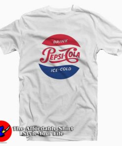 Drink Pepsi Cola Ice Cold Vintage Unisex T-shirt Cheap Drink Pepsi Cola Ice Cold Vintage Unisex T-shirt Cheap