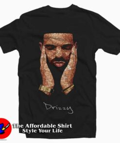 Drizzy Drake Artist Rapper Mosaic Hotline Tee Shirt Drizzy Drake Artist Rapper Mosaic Hotline Tee Shirt