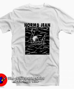 Drowning Norma Jean Graphic Unisex T-shirt On Sale Drowning Norma Jean Graphic Unisex T-shirt On Sale