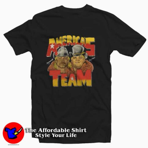 Dusty Rhodes America’s Team Wrestling T-Shirt On Sale