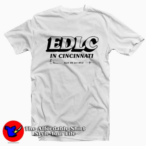 EDLC In Cincinnati Elly De La Graphic Unisex T-Shirt On Sale