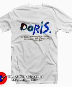 Earl Sweatshirt Doris 10 Year Anniversary Graphic T-Shirt On Sale Earl Sweatshirt Doris 10 Year Anniversary Graphic T-Shirt On Sale