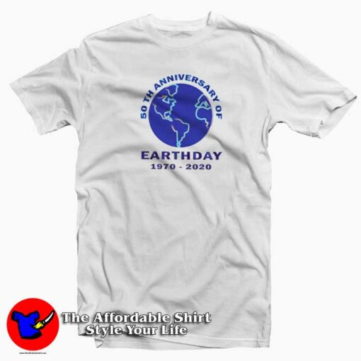 Earth Day 50th Anniversary 2020 Graphic T-Shirt Cheap