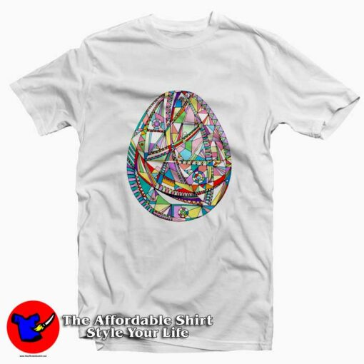 Easter Egg Abstract T-Shirt For Gift Easter Day