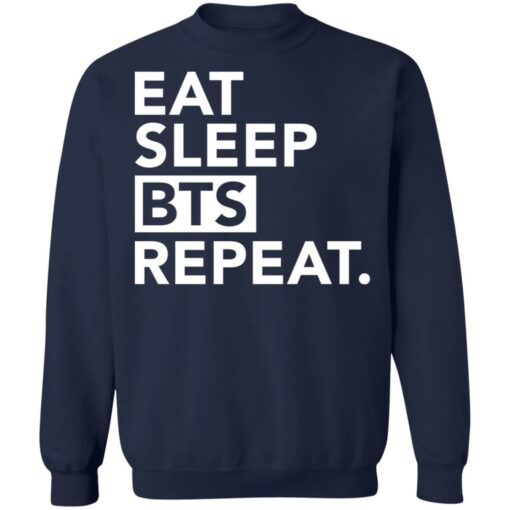 Eat sleep bts repeat shirt