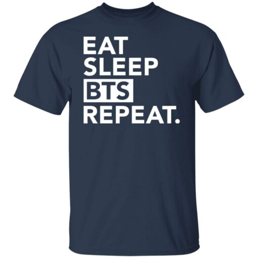 Eat sleep bts repeat shirt