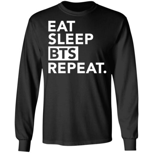 Eat sleep bts repeat shirt