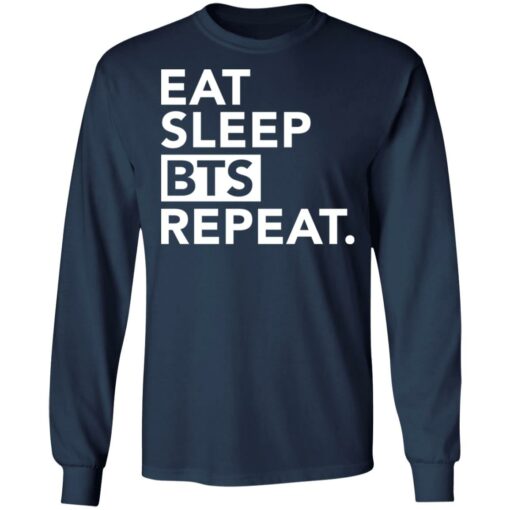 Eat sleep bts repeat shirt